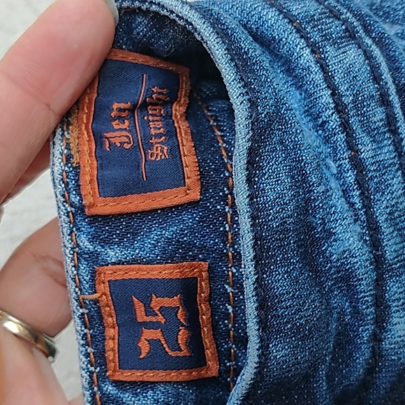 ROCK REVIVAL Jen Straight Leg Jeans Size 25 - Picture 7 of 15